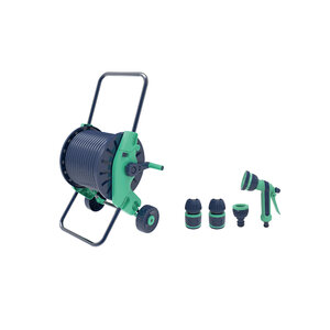 Kit Carrinho de Mangueira Completo – Até 60 Metros